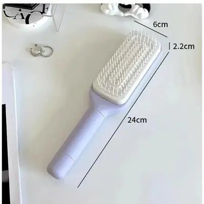Self-Cleaning Brush — Effortlessly Eliminates Hair from Your Hair