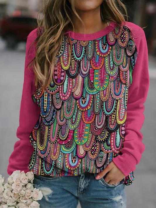 Women's Round Neck Sweater in Two Stylish Designs