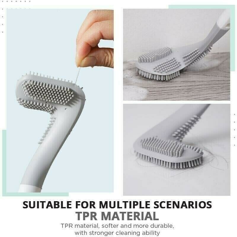 Extended Toilet Brush – Eliminate Dirty Corners Effortlessly