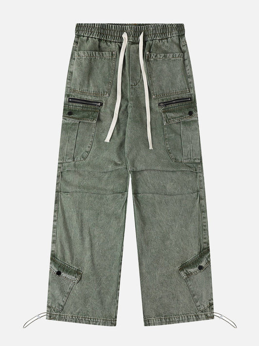 Esmée | Adjustable Waist Cargo Jeans
