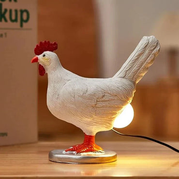 ChickLite: Whimsical Chicken-Shaped Table Lamp