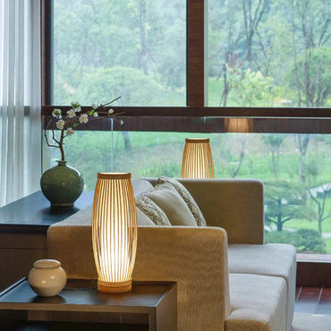 KiraLamp: Elegant Japanese Table Lamp