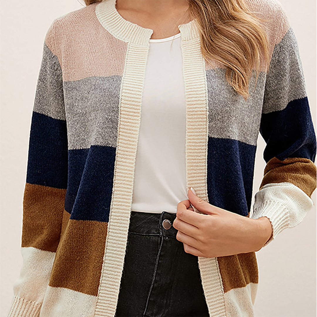 Lightweight Striped Cardigan