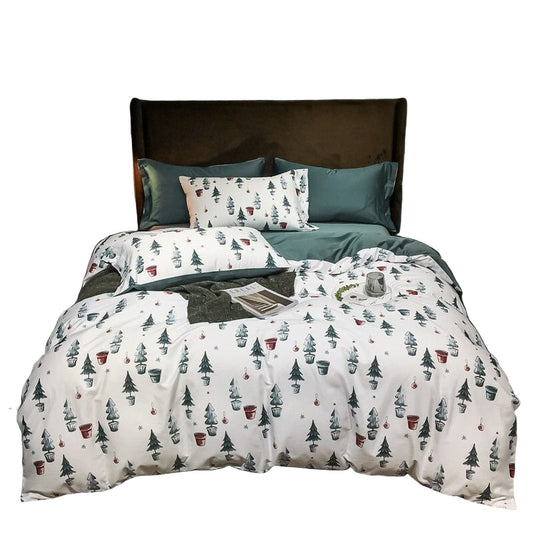 Luxurious Christmas Bedding Set in Soft Fabric