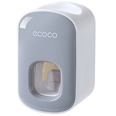 SmartSqueeze | Hands-Free Wall-Mounted Automatic Toothpaste Dispenser with Built-In Squeezer