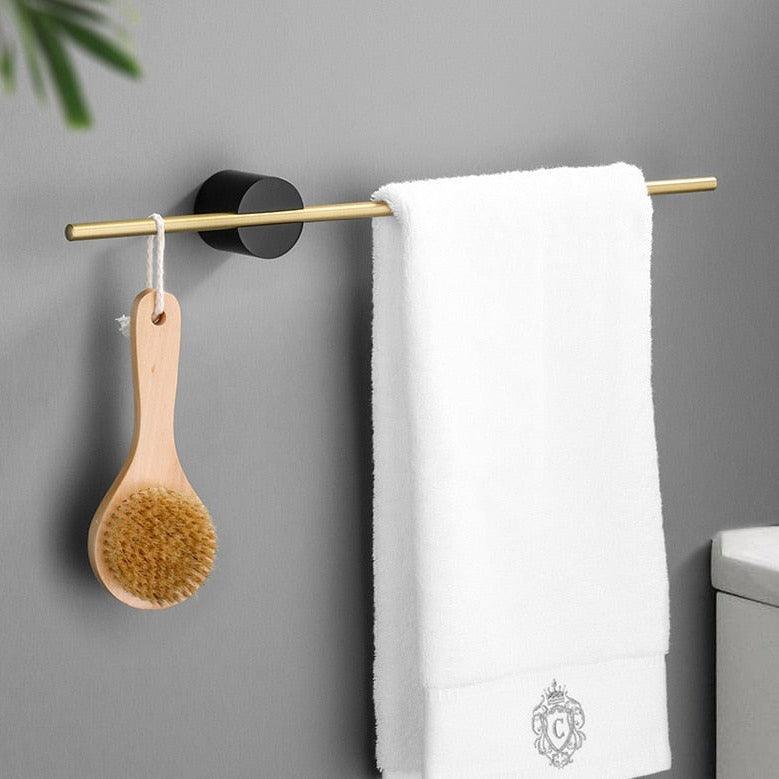 Elegant Modern Movable Metal Towel Rack by LuxeHang