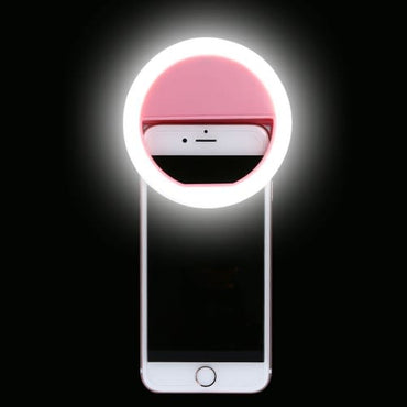 GlowSnap - Compact Ring Light for Perfect Selfies