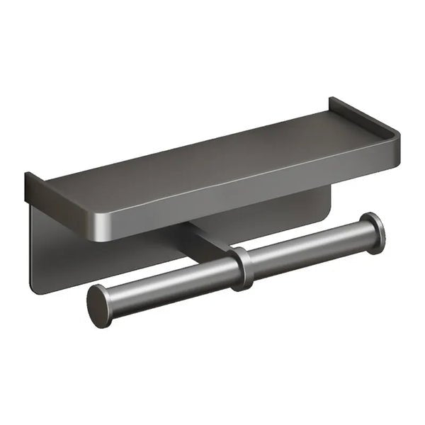 RollRack | Versatile Wall-Mounted Toilet Paper Holder - Bathroom Organizer