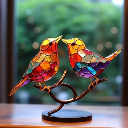 Vibrant Glass Birds to Enhance Your Home Decor