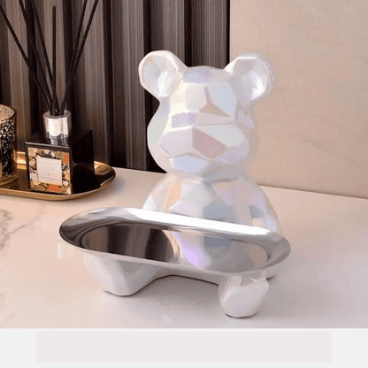 Geometric Bear - Stylish Storage and Organization Solution