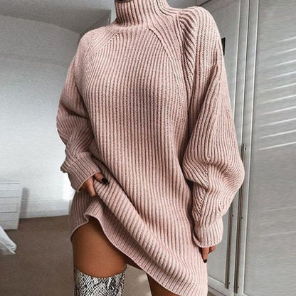 Warm and Stylish Women's Sweater Dress