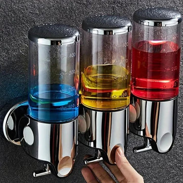 GlitzyLather | Stylish Wall-Mounted Soap Dispensers - Premium Bathroom Essentials