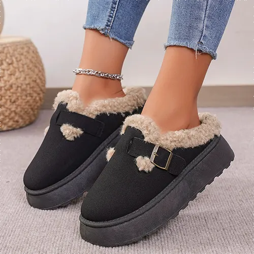 Ultra-Comfortable Plush Slippers for Women