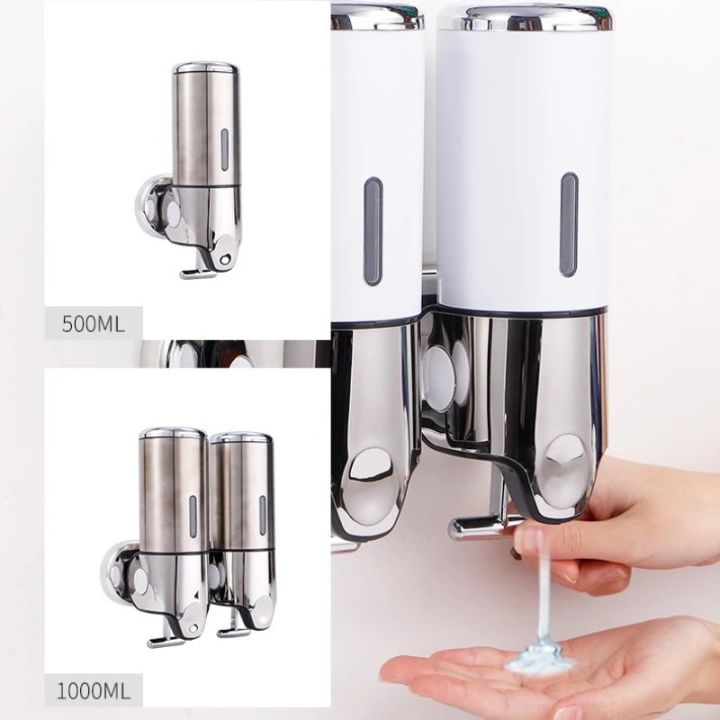 GlitzyLather | Stylish Wall-Mounted Soap Dispensers - Premium Bathroom Essentials