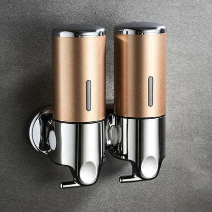 GlitzyLather | Stylish Wall-Mounted Soap Dispensers - Premium Bathroom Essentials