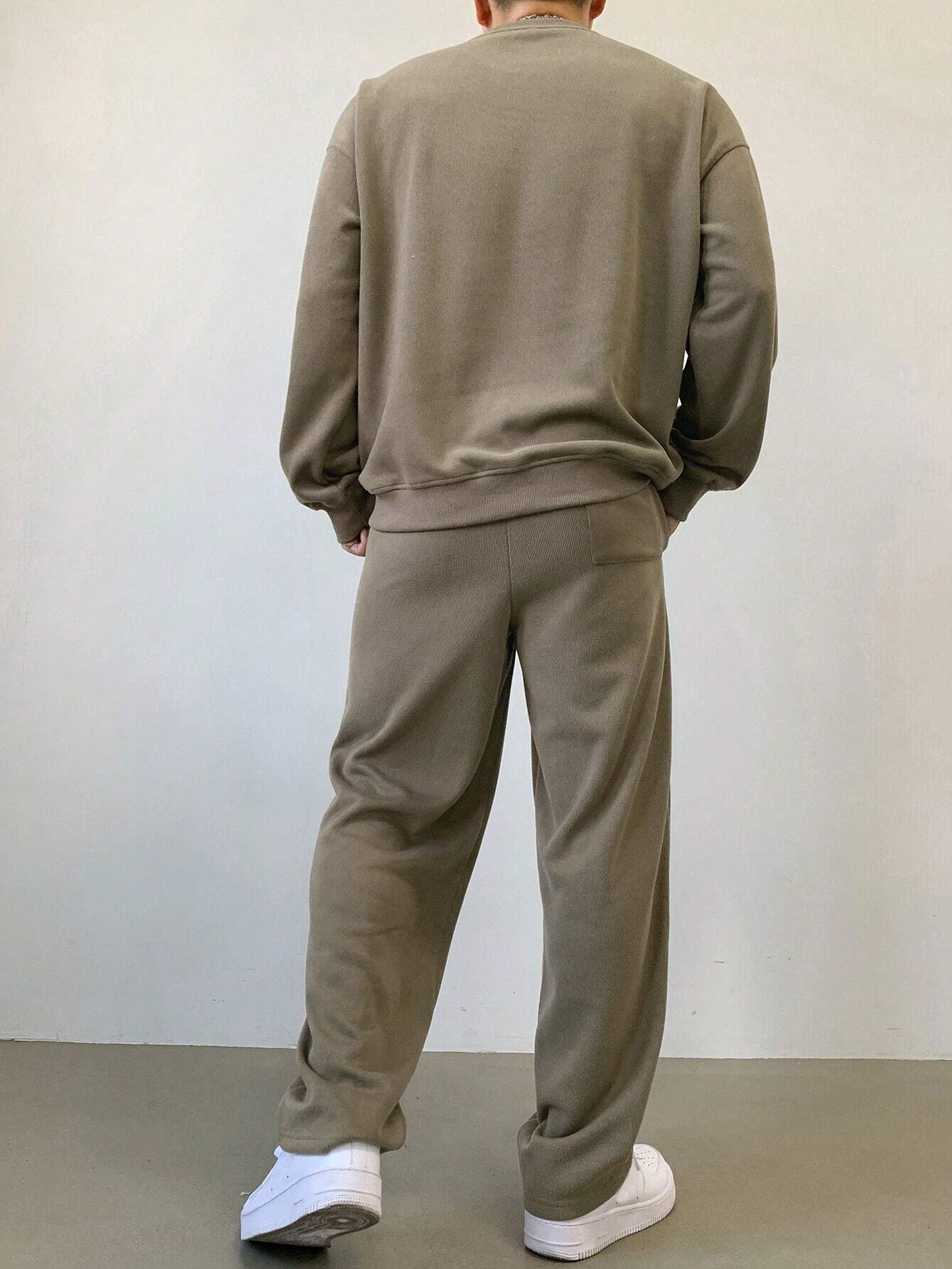 LIVAA Men's Hoodie and Trousers Tracksuit Set