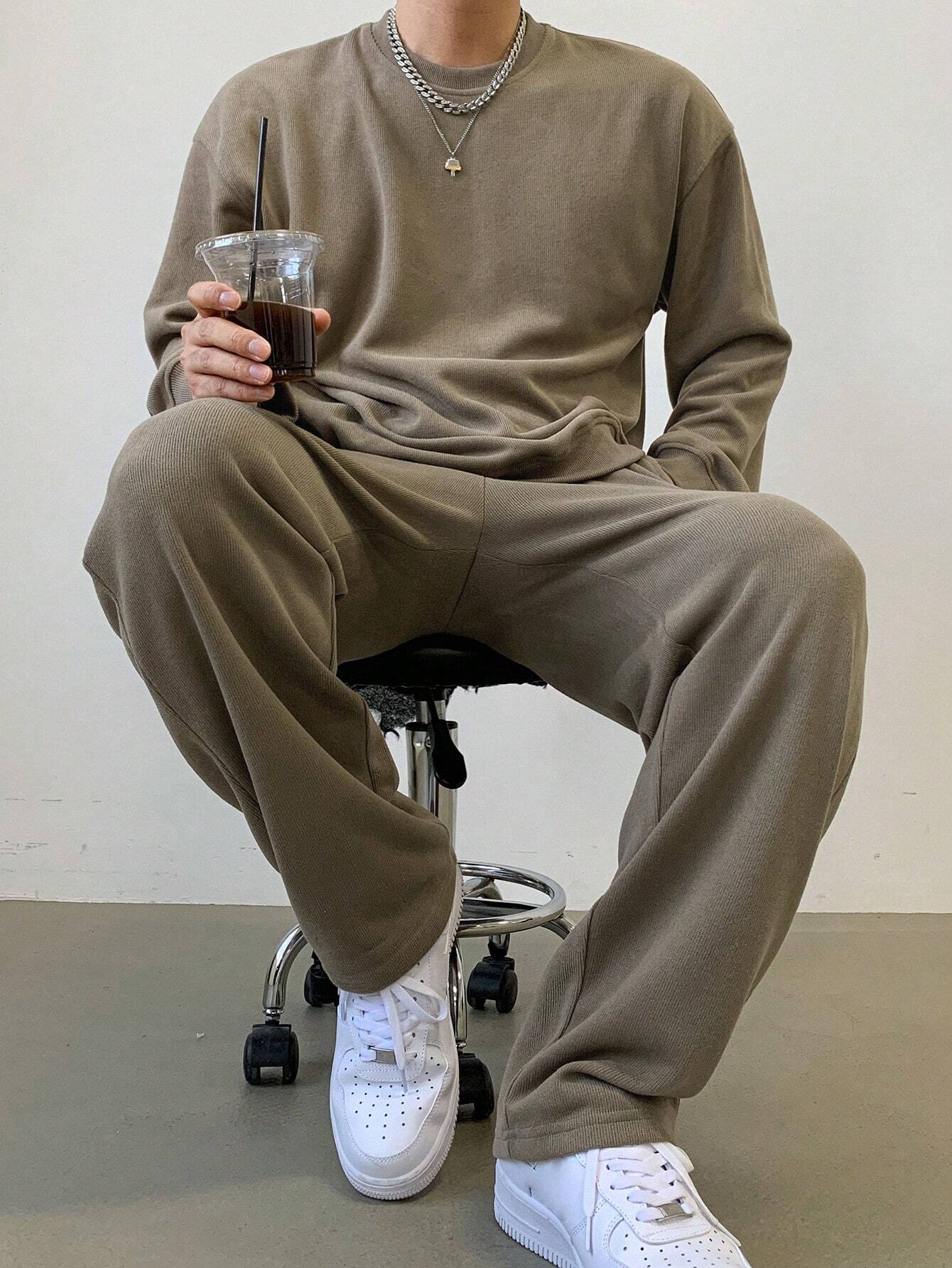 LIVAA Men's Tracksuit Set | Sweater & Pants