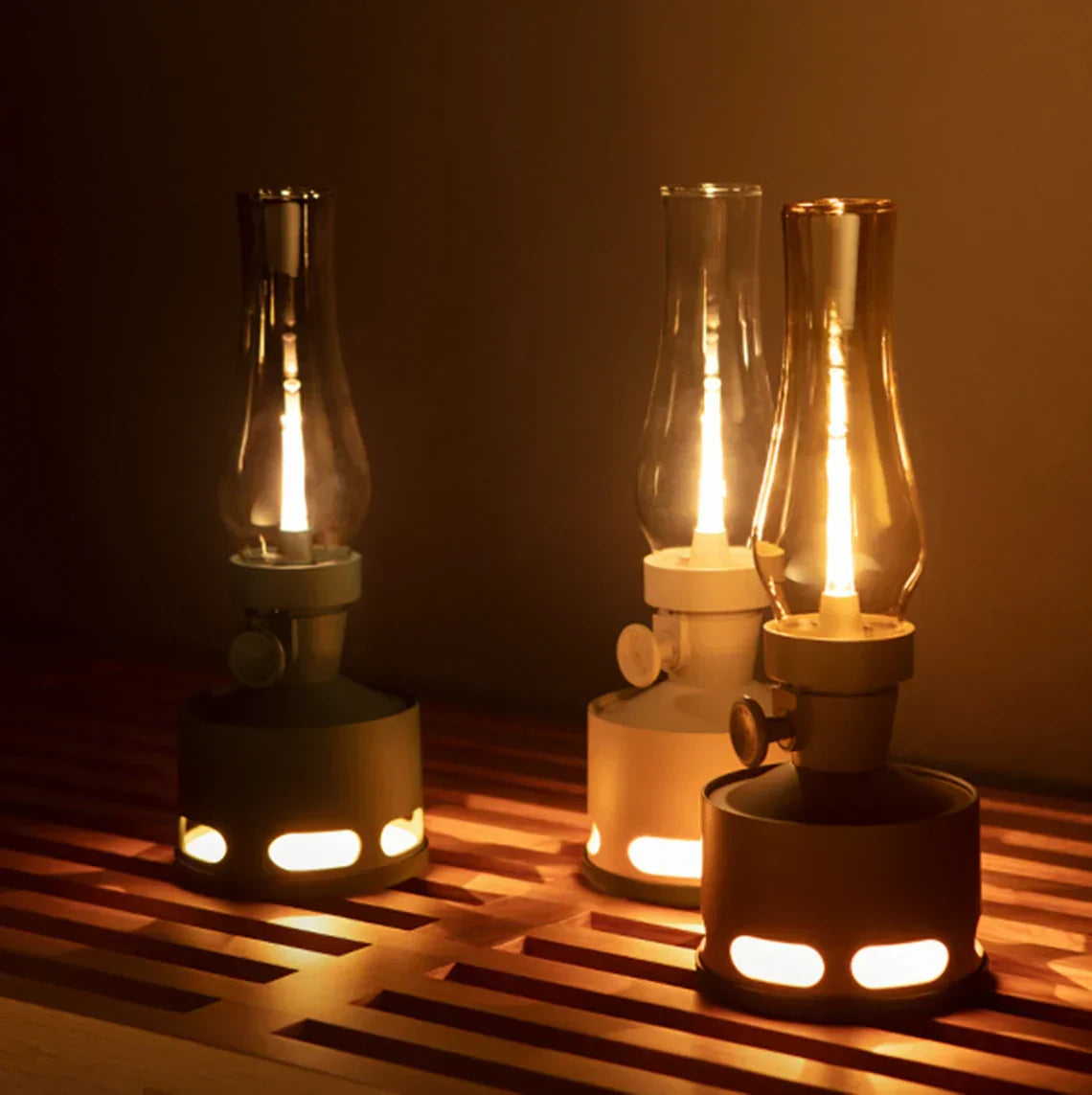 Retro Rechargeable LED Lamp - LumaLantern