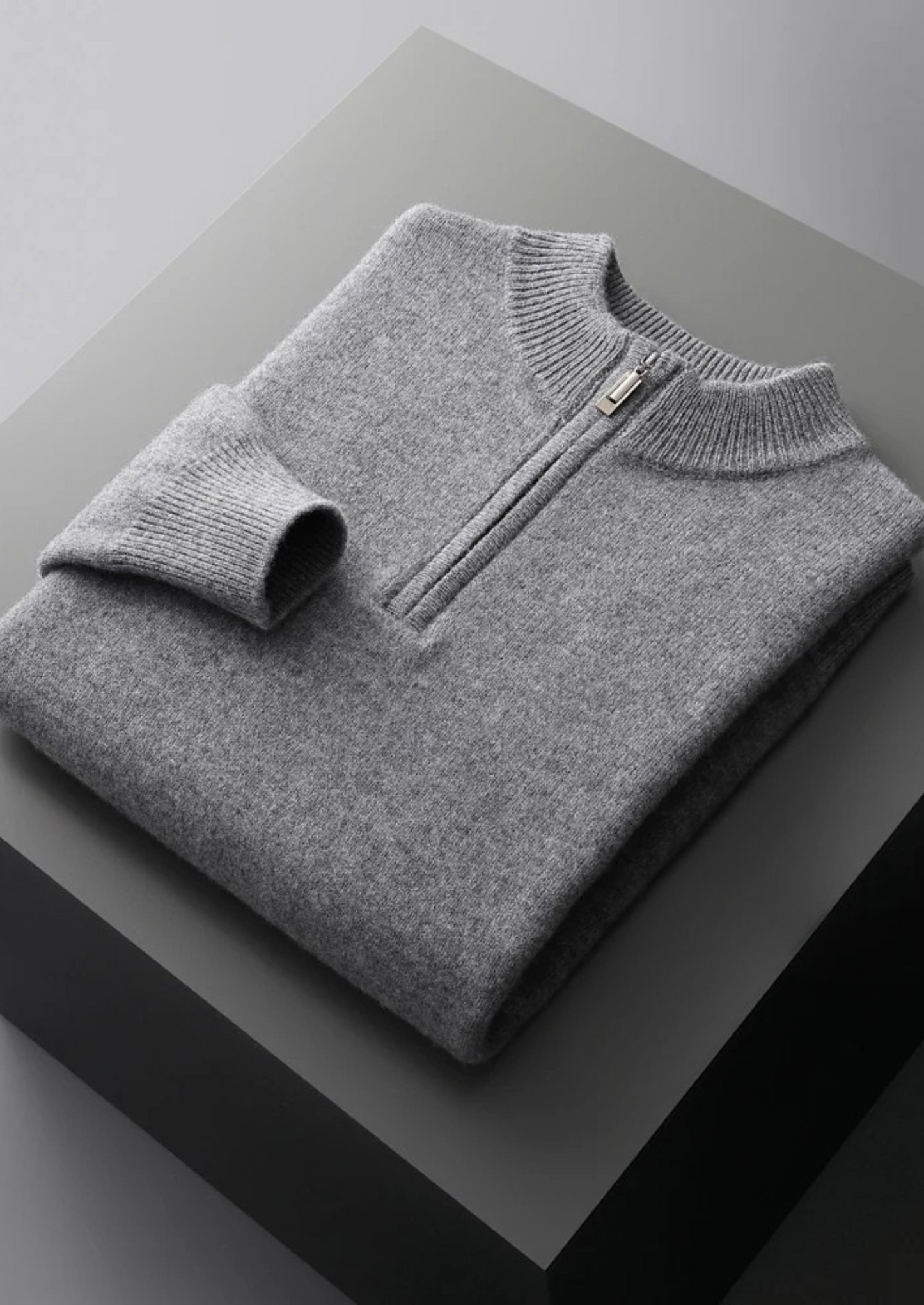 MARVIN - Half-Zip Pullover