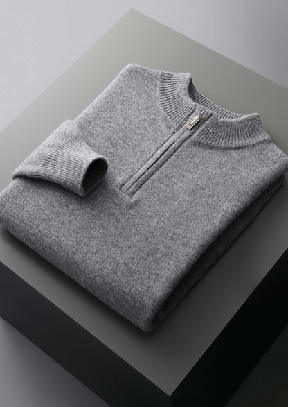 MARVIN - Half-Zip Pullover