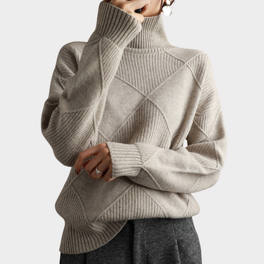 AIYANNA - Women's Cozy Winter Knit Sweater