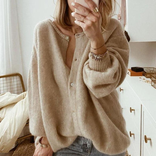 Sorenia | Women's Versatile Brown Cardigan