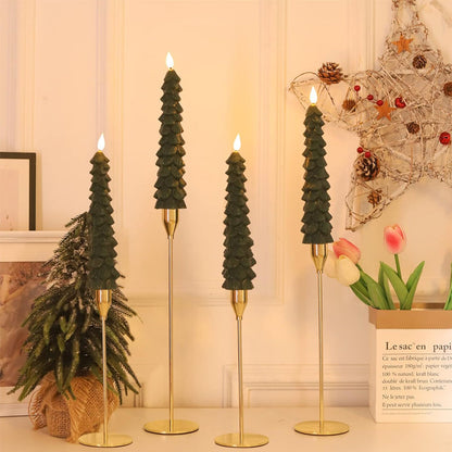 Remote-Controlled LED Candles for Christmas Trees – Safe and Elegant Holiday Decor