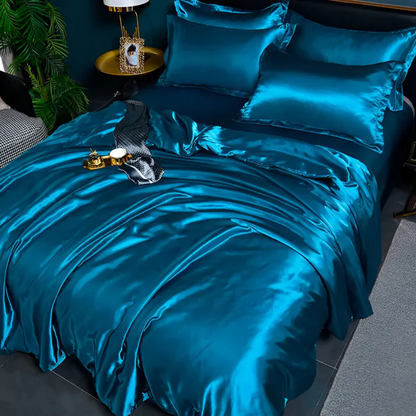 Luxe Silk Duvet Cover - Breathable & Silky Soft