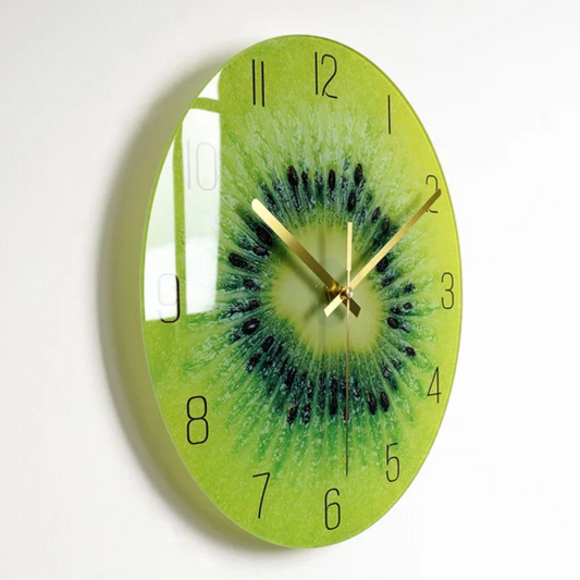 Luxorix Elegant Oversized Glass Wall Clock