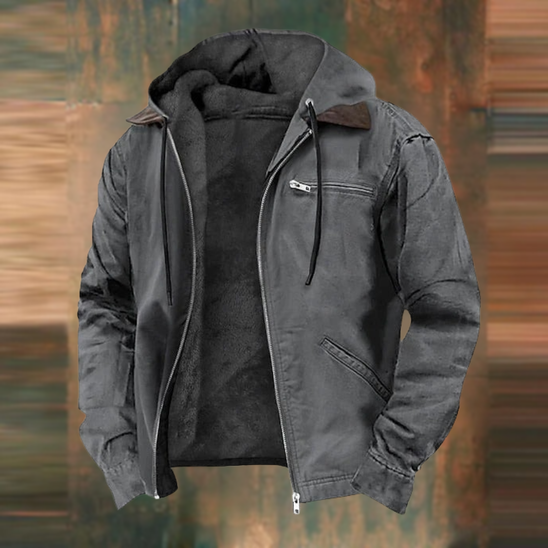 Bennetim Men's Cozy Winter Bomber Jacket