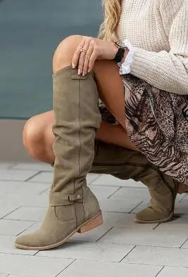 CHEMIEN | Women's High Ankle Boots
