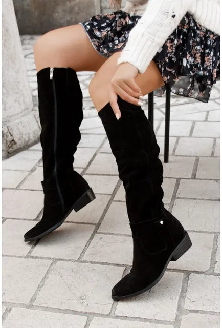 CHEMIEN | Women's High Ankle Boots