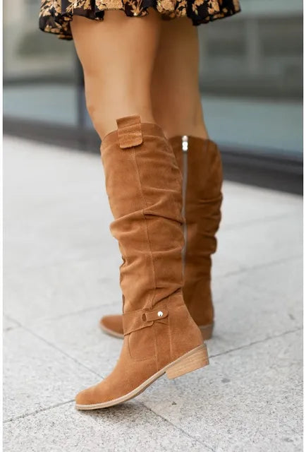 CHEMIEN | Women's High Ankle Boots