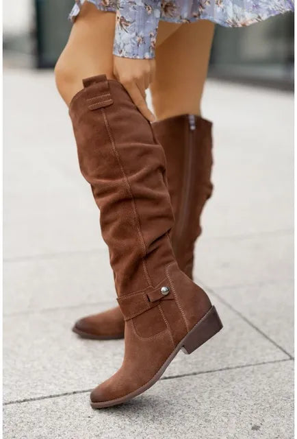 CHEMIEN | Women's High Ankle Boots