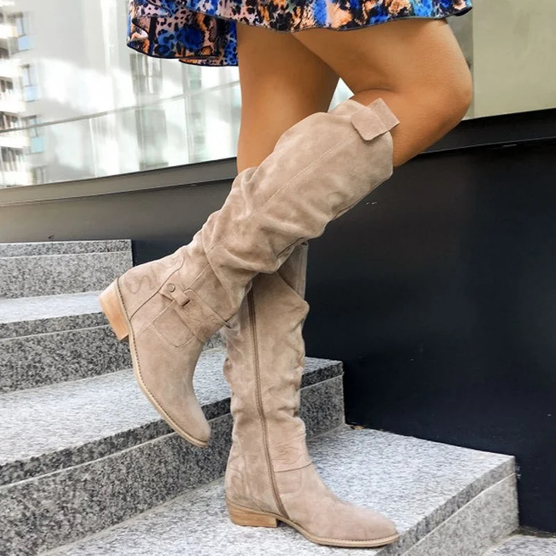 CHEMIEN | Women's High Ankle Boots