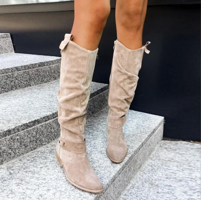 CHEMIEN | Women's High Ankle Boots