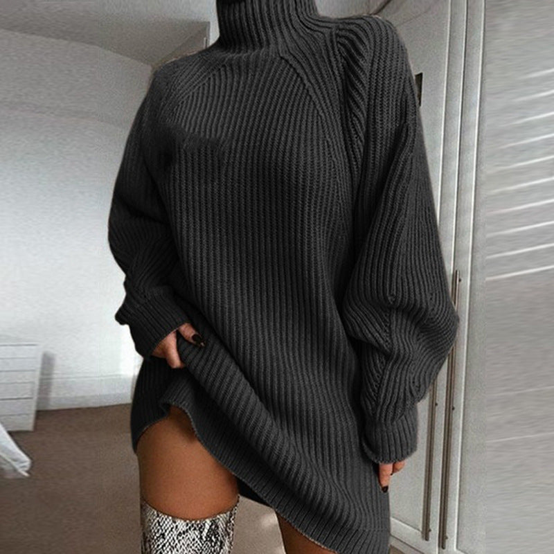 Warm and Stylish Women's Sweater Dress
