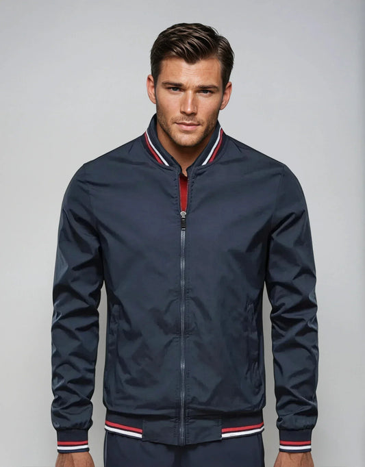 NIVARO - Trendy Men's Bomber Jacket