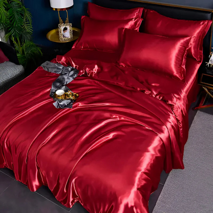 Luxe Silk Duvet Cover - Breathable & Silky Soft