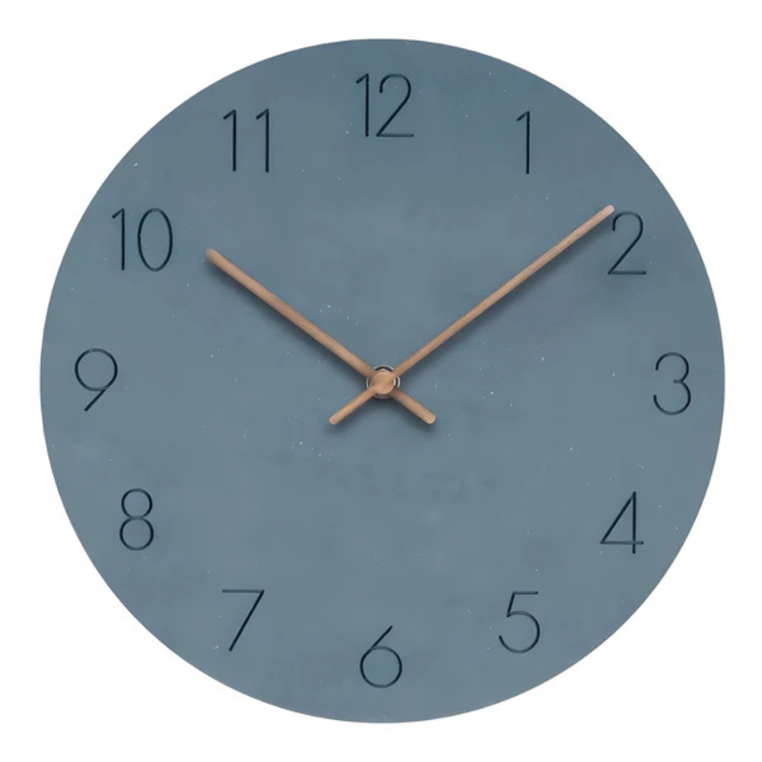 Sleek and Stylish Wooden Wall Clock