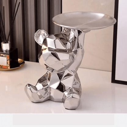 Geometric Bear - Stylish Storage and Organization Solution