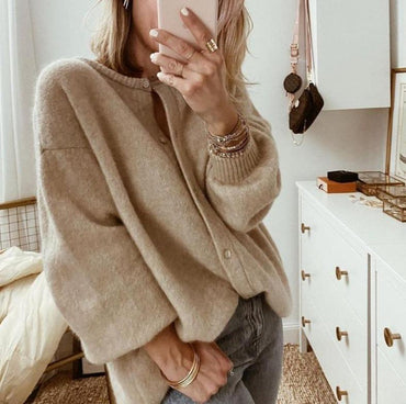 Sorenia | Women's Versatile Brown Cardigan