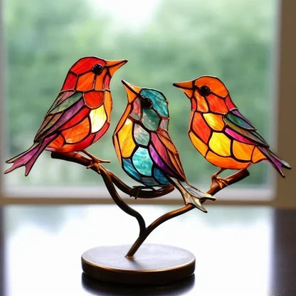 Vibrant Glass Birds to Enhance Your Home Decor