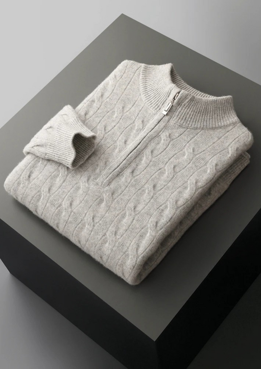 LIVAA Half-Zip Sweater