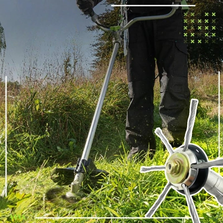 Durable Steel Wire Grass Trimmer Head for Accurate Trimming