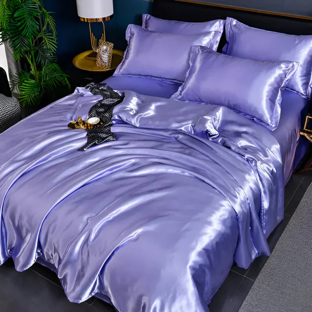 Luxe Silk Duvet Cover - Breathable & Silky Soft