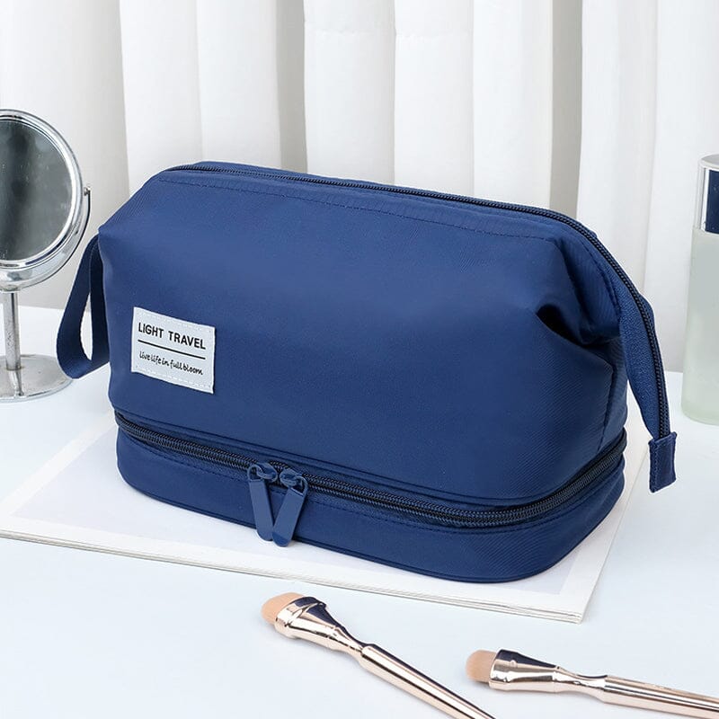 CapaciBag | Extra-Large Waterproof Toiletry Organizer - Durable Oxford & Nylon with Dry/Wet Separation