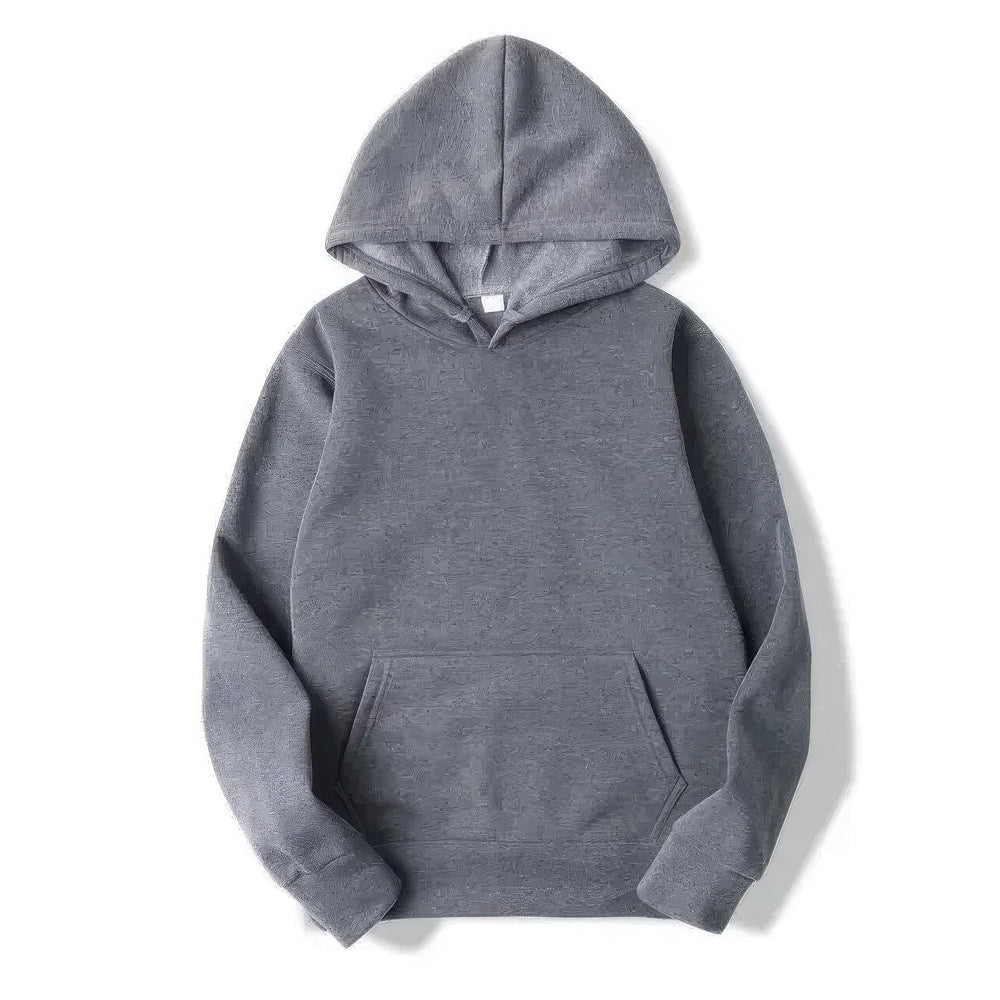 Ezra | Unisex Essential Hoodie with Adjustable Hood