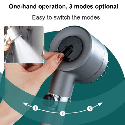 HydroSpa High-Pressure Showerhead - Enhanced Water Pressure & 9-Stage Filtration System