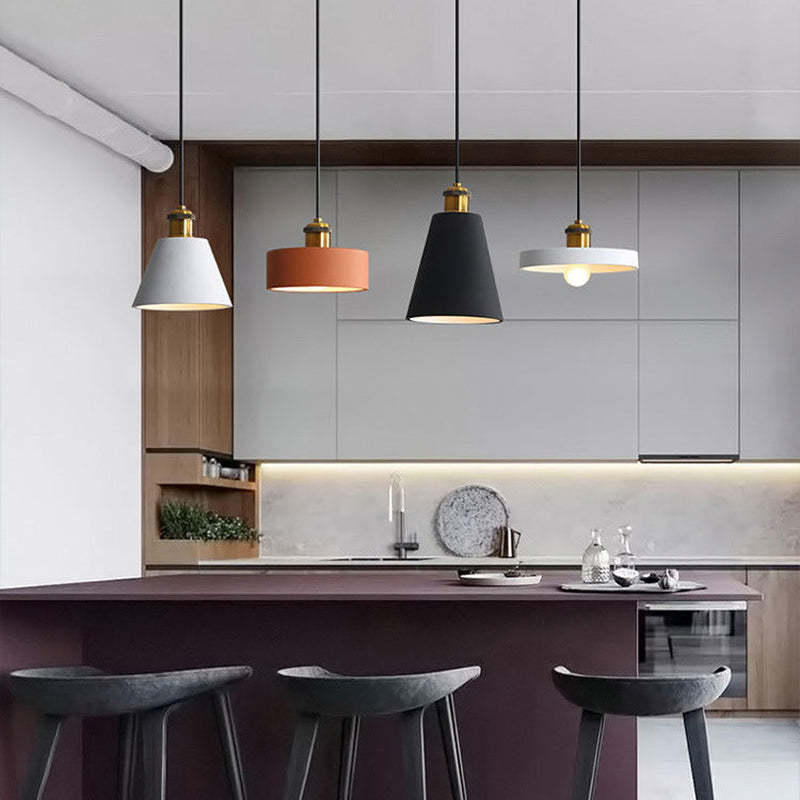 Chic Morandi-Style LED Pendant Light – MoraGlow